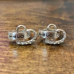 Vintage Tiffany & Co. Heart Earrings